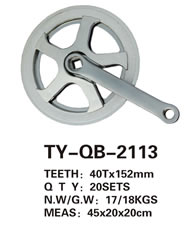 Chainwheel & Crank TY-QB-2113